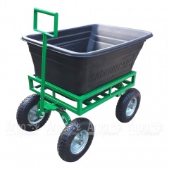 Тележка Sadovodcart Садовод четырехколесная откидная с корытом в Челябинске