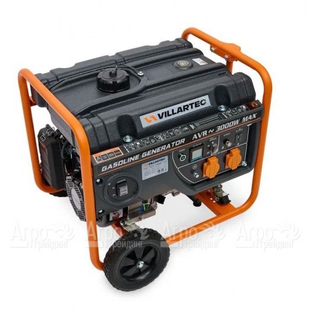 Бензогенератор Villartec GG3400W 2.6 кВт в Челябинске
