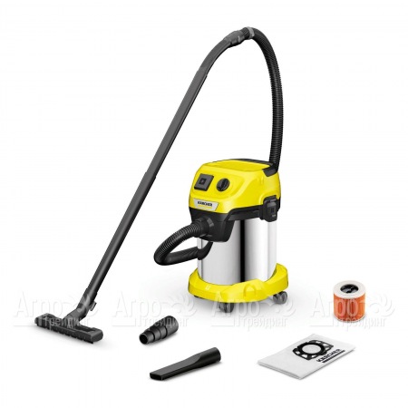 Хозяйственный пылесос Karcher WD 3 P S V-17/4/20 в Челябинске