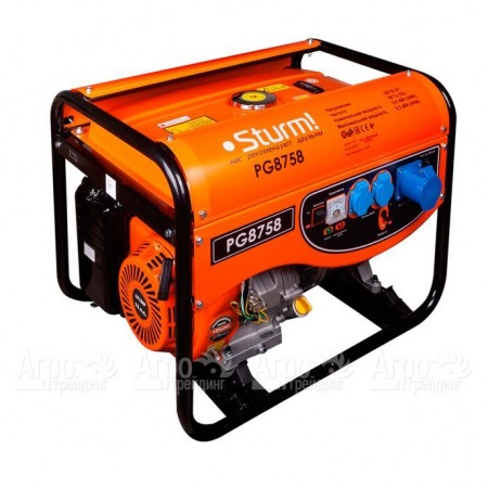 Бензогенератор Sturm PG8758 5 кВт в Челябинске