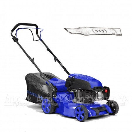 Газонокосилка бензиновая Haitec HT-RM420 + запасной нож в Челябинске