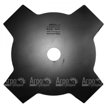 Диск для травы 4T 230 мм/25.4 мм для триммеров Oleo-Mac в Челябинске