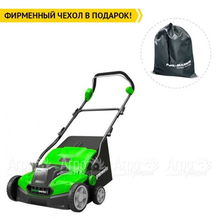 Аккумуляторный вертикуттер GreenWorks GD40SC36 (2511507UB) в Челябинске