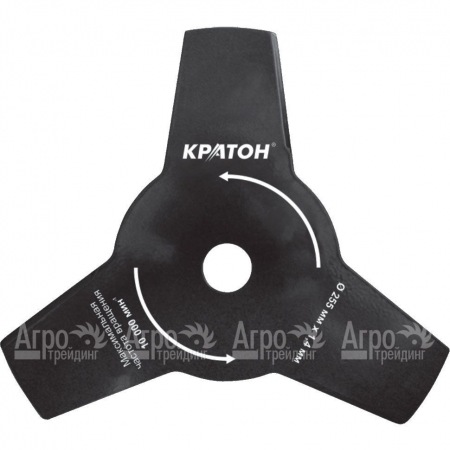 Нож режущий к бензотриммеру Кратон 255 мм в Челябинске