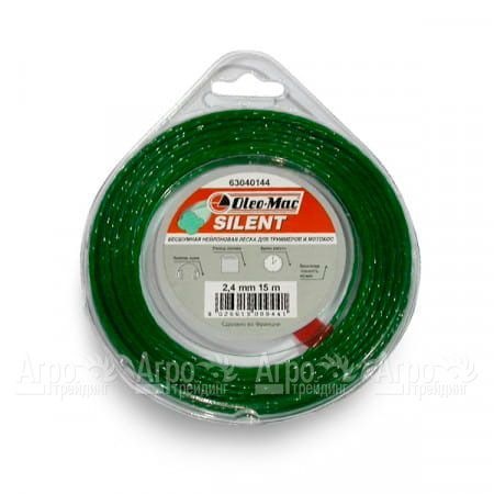 Леска 2.4 мм 15 м silent для триммеров Oleo-Mac в Челябинске