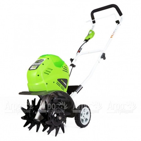 Культиватор аккумуляторный GreenWorks G-Max G40TL 40V 26 см (без батареи и зарядного устройства) в Челябинске
