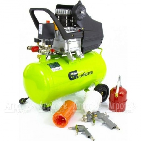 Компрессор воздушный Сибртех КК-1500/24 Плюс в Челябинске