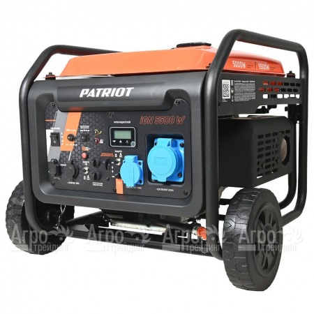 Бензиновый генератор инверторный Patriot iGN 5500 W 5 кВт в Челябинске
