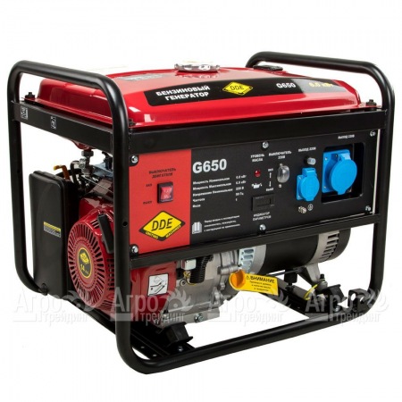 Бензогенератор DDE G650 6 кВт в Челябинске
