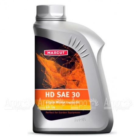 Масло MaxCUT 4T HD SAE 30, 1 л для 4-х тактных двигателей  в Челябинске