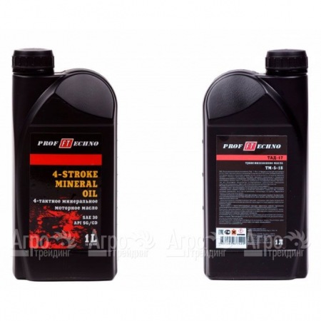 Масло Profftechno 4Т минерал SAE 30, 1 л для 4-х тактных двигателей в Челябинске