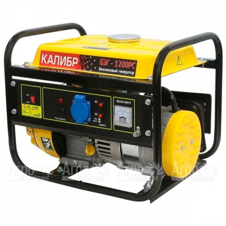 Бензогенератор Калибр БЭГ-1200РС 0.8 кВт в Челябинске