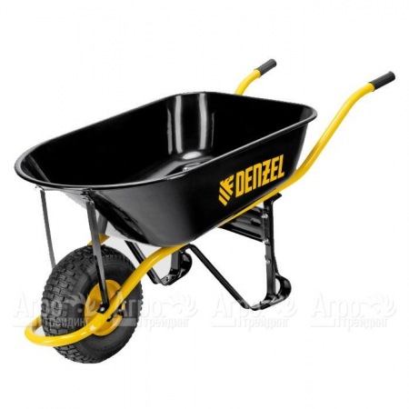 Тачка строительная усиленная Denzel 130 л, 230 кг в Челябинске