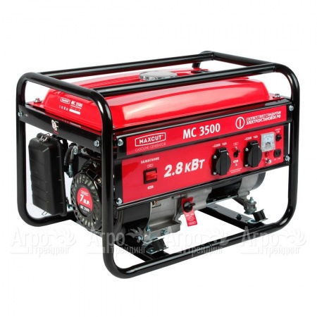 Бензогенератор MaxCUT MC 3500 2.5 кВт в Челябинске