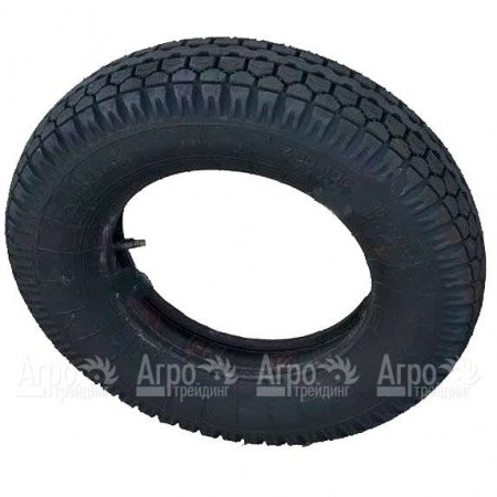 Шина для тележки мотоблочной 4.00х10 в комплекте с камерой для мотоблоков Pubert в Челябинске