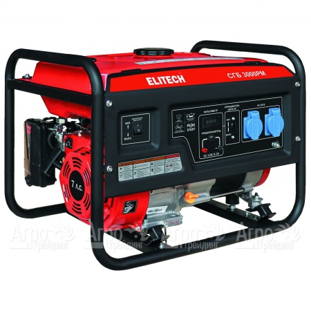Бензогенератор Elitech СГБ 3000РМ 2.5 кВт  в Челябинске
