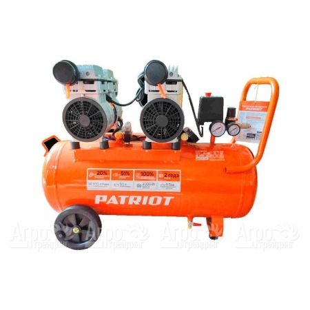 Компрессор безмасляный Patriot WO 50-300 в Челябинске