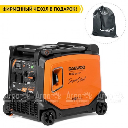 Бензогенератор инверторный Daewoo GDA 4500 SEi 3.7 кВт в Челябинске