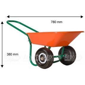 Тачка детская двухколесная Haemmerlin Twiny 1260  в Челябинске