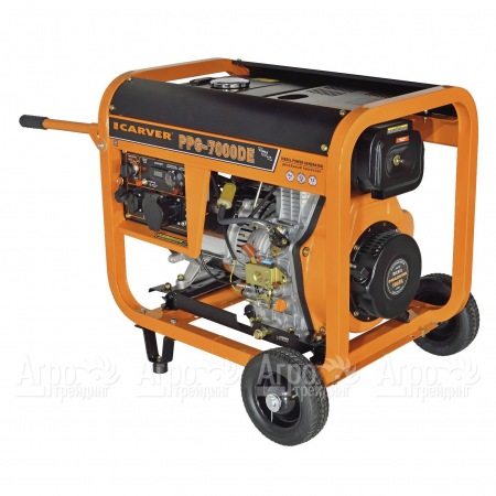 Дизельгенератор Carver PPG-7000DE 5 кВт в Челябинске