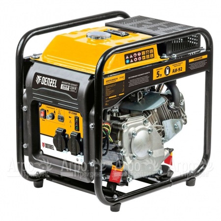 Бензиновый генератор инверторный Denzel GT-2500iF 2.2 кВт в Челябинске
