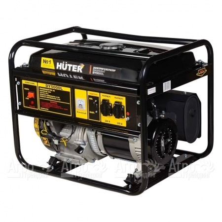 Бензиновый генератор Huter DY5000L 4 кВт в Челябинске