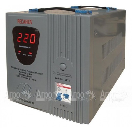 Стабилизатор Ресанта АСН-8 000/1-Ц  в Челябинске