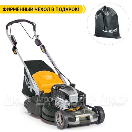 Газонокосилка бензиновая Stiga Twinclip 50 SVE-R B  в Челябинске