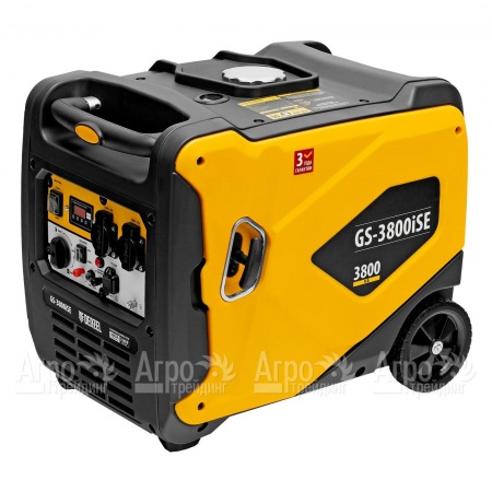 Бензогенератор инверторный Denzel GS-3800iSE 3.5 кВт в Челябинске