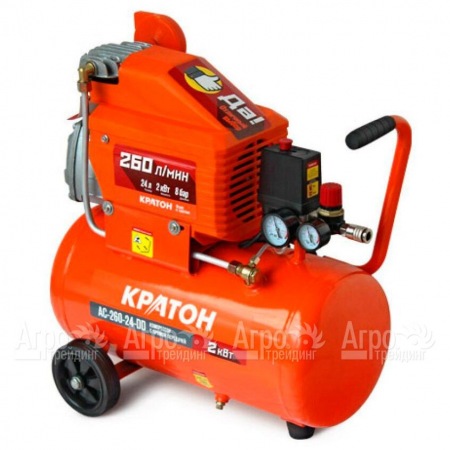 Компрессор поршневой масляный Кратон AC-260-24-DD в Челябинске
