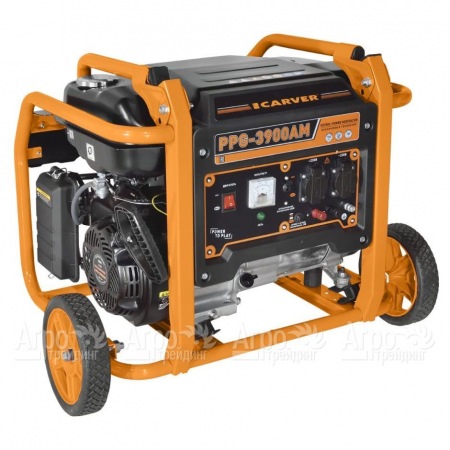 Бензогенератор Carver PPG-3900АM 2.8 кВт  в Челябинске