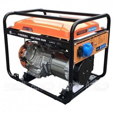 Бензогенератор Aurora ABE 5500 RUN 5 кВт увеличенный бак 13 л в Челябинске