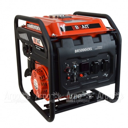 Инверторный бензогенератор Brait BR5000iOEL 3.6 кВт в Челябинске
