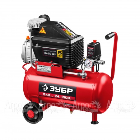 Компрессор воздушный Зубр КПМ-240-24 Н6 в Челябинске