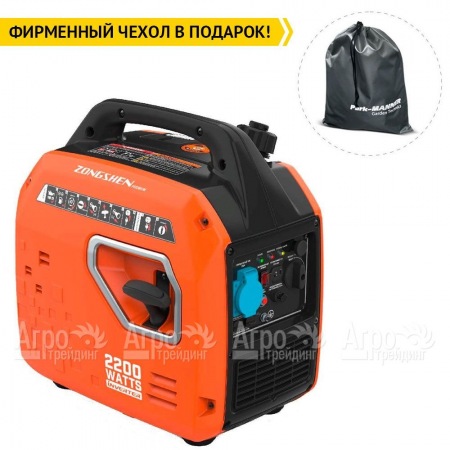 Инверторный бензогенератор Zongshen BQH 2200 1.9 кВт в Челябинске