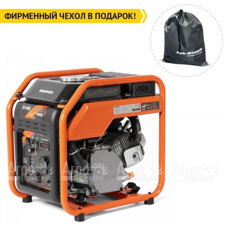 Инверторный бензогенератор Daewoo GDA 4400 i 3.4 кВт в Челябинске