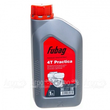 Масло моторное минеральное Fubag Practica SAE 30 1 л для 4-тактных двигателей в Челябинске