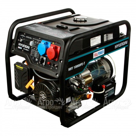 Бензогенератор Hyundai HHY 10000FE-T 7.5 кВт в Челябинске