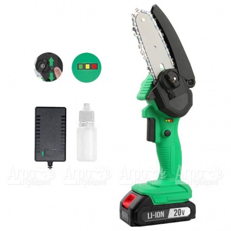 Аккумуляторная пила Zitrek GreenSaw 20 4" (1 аккумулятор) в Челябинске