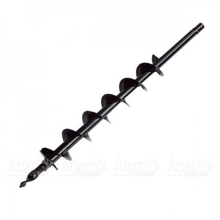 Бур (шнек) однозаходный 10х100 см для мотобура Caiman AG500-TB50, Oleo-Mac MTL51, MTL85R  в Челябинске