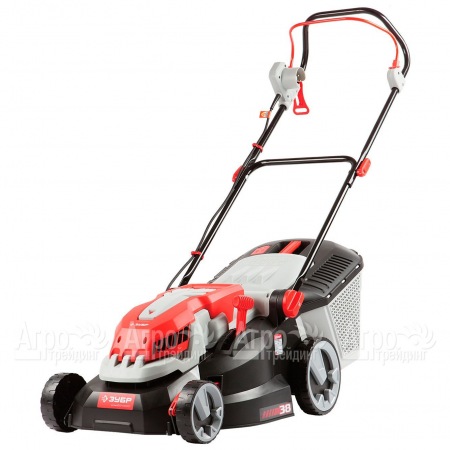 Газонокосилка электрическая Зубр ЗГКЭ-38-1400 в Челябинске
