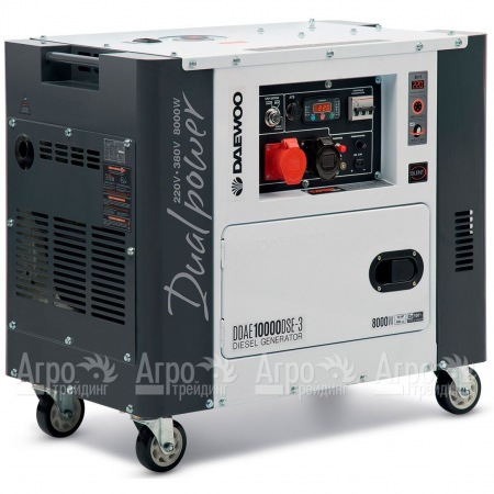 Дизельгенератор Daewoo DDAE 10000DSE-3 DUAL POWER 220=380 7.2 кВт в Челябинске