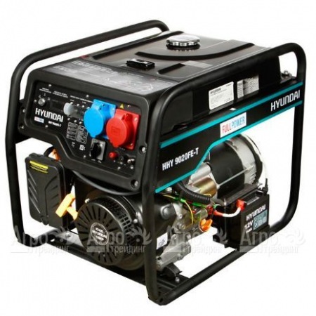 Бензогенератор Hyundai HHY 9020FE-T 6 кВт в Челябинске