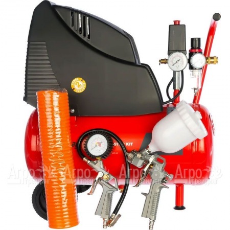 Компрессор поршневой безмасляный Fubag House Master Kit OL195/24 + 5 предметов в Челябинске