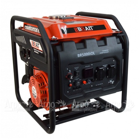 Бензиновый генератор инверторный Brait BR5000iOL 3.6 кВт в Челябинске