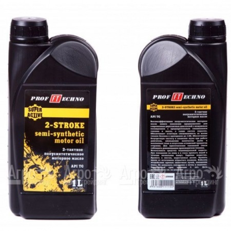 Масло Profftechno п/с API TB, 1 л для 2-х тактных двигателей в Челябинске