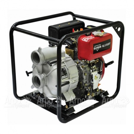 Дизельная мотопомпа Elitech МД 1100 Д 80 Г в Челябинске