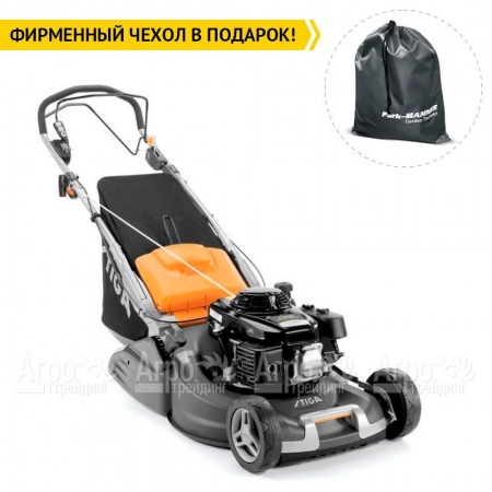 Газонокосилка бензиновая Stiga Twinclip 55 SR H BBC  в Челябинске