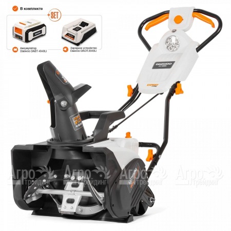 Снегоуборщик аккумуляторный Daewoo DAST 5040Li Battery Set в Челябинске