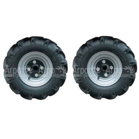 Pubert 8000020103 Пневмоколеса 4-8 (пара) со ступицами  в Челябинске